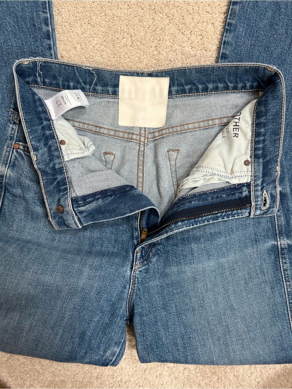 Like New MOTHER Superior Jeans - Picture 3 of 6